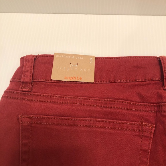 Copper Key Junior’s Sophie Girlfriend Jeans Size 3 - Picture 11 of 16